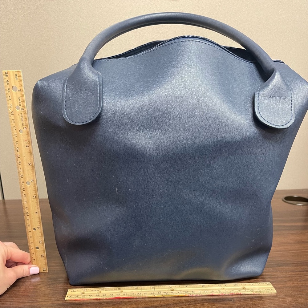 Simply Southern Navy Vinyl Tote Insert